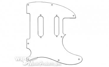 Pickguard White USA Nashville