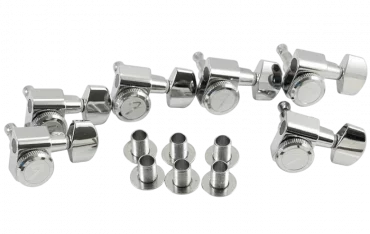 Fender� 6 In Line L�sbara Staggered Krom