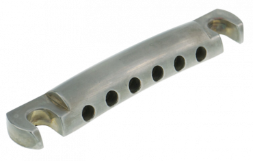 Faber� TP-'59 Vintage Spec ALU Stop Tailpiece Aged Nickel