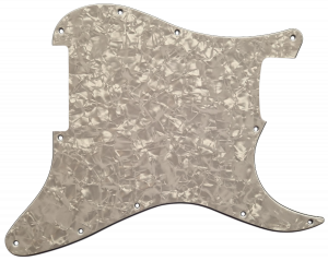 Pickguard Japan Aged Pearl 4PLY Outline