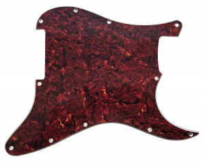 Pickguard Japan Tortoise 4PLY Outline