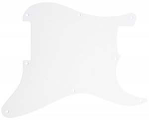 Pickguard Japan White 1PLY Outline