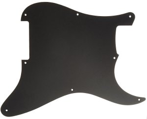 Pickguard Japan Mat Black 1PLY Outline