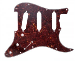 Plektrumskydd Strata USA 59-63 Tortoise Shell 4L wide bevel