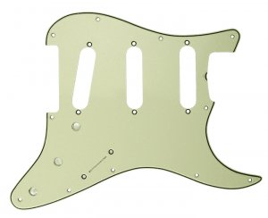 Plektrumskydd Strata USA -62' Replica vintage green