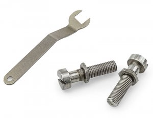 Faber Wrap-Lock, Aged Nickel, Inch