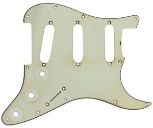 MRC Relic Strat Pickguard 63