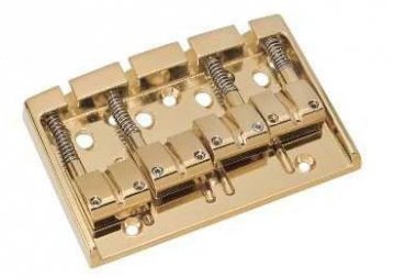 Gotoh 404BO 4-string bass bridge Gold