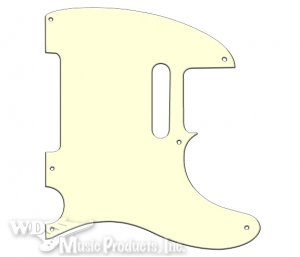 Plektrumskydd Tele USA Parchment 1L 5-H�ls