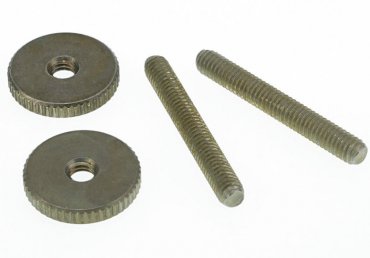 Faber 6-32 Inch '59 ABR Steel Studs Brass Thumbwheel Kit Aged Ni