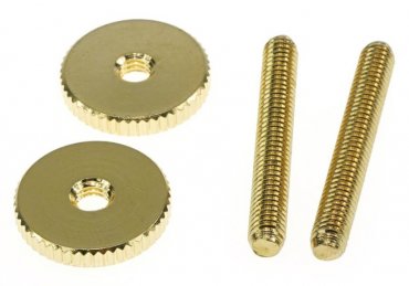 Faber 6-32 Inch '59 ABR Brass Studs Brass Thumbwheel Kit Gold