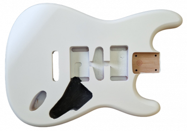 Strat Body alder HSH Olympic White