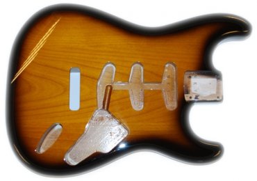 Hosco Strat Body Alder 2T Sunburst