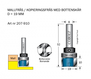 Mallfr�s H�rdmetall D19 L10