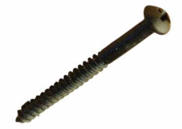 Skruv f�r basmick 2.6X34 4 st Svart