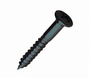 Skruv Stallmontering 3.5X25 5 st Svart
