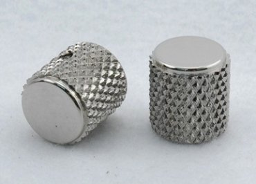 Callaham Late 50's Flat Top Heavy Knurled Knobs set