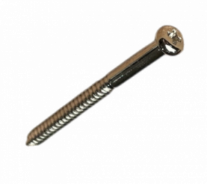 Skruv f�r basmick 2.5X37 4 st Nickel