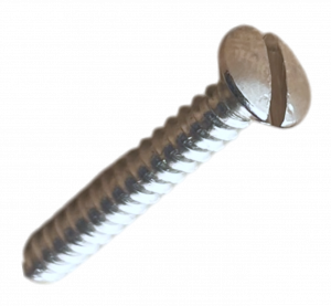 Skruv Stallmontering Axelbandsknopp Nickel Sp�rskruv 5st