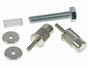 Faber Epiphone to '59 ABR converter studs BELL BRASS, Nickel