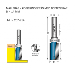 Mallfr�s H�rdmetall D14 L25