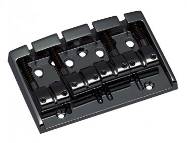 Gotoh 404BO 4-string bass bridge Cosmo Black