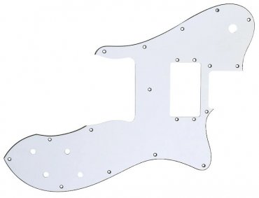 Pickguard Tele Custom Japan White