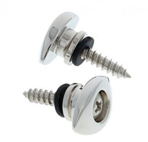 D'Addario Elliptical Guitar Strap End Pins.