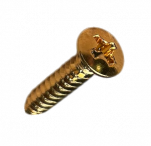 Pickguard screw Japan long 20 Gold