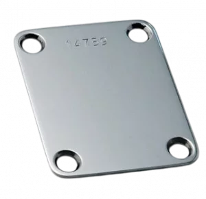 Callaham Stainless Steel Neck Plate and screws High Luster finis