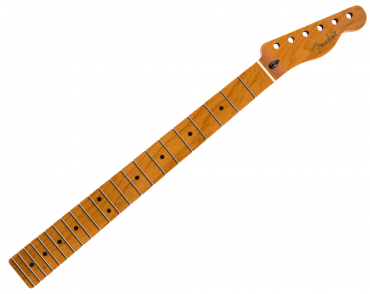 Fender Roasted Maple Telecaster Neck, 22 Jumbo Frets, 12"