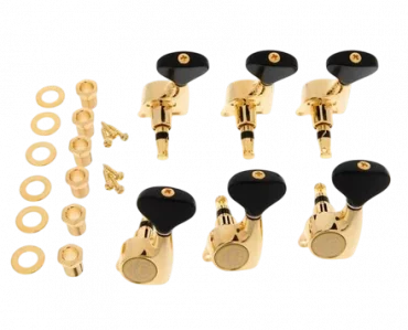 GOTOH SGL510Z-FL5 3+3 Ebenholts Gold