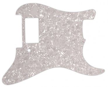 Pickguard USA White Pearl 3PLY Floyd 1HB