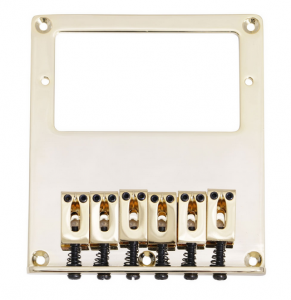 Bridge for Tele 6 solid sadles for HB Japan Gold