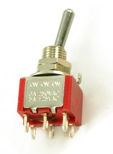 -GD- Miniswitch 2-pol ON-OFF-ON
