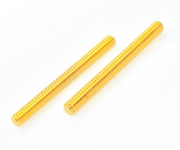 Faber 6-32 Inch '59 ABR Studs, BRASS, XL-1.5" length Gold