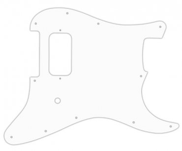 Pickguard USA white 3PLY 1HB exposed coil