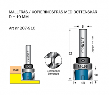 Mallfrs Hrdmetall D19 L10