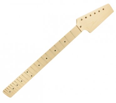 WD Pre-Drilled Paddle Headstock 22 Fret Neck For Fender Stratoca