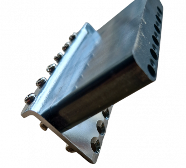 -GD- Strat tremolo Steel block Chrome