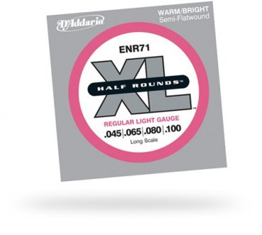 D'Addario basstrngar Half Rounds 045-100