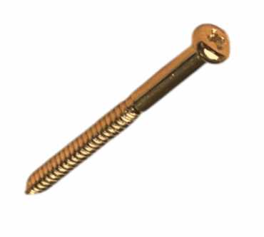 Skruv f�r basmick 2.6X34 4 st Guld