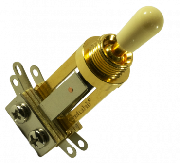 3-v�gs Centralab LP Toggle Guld