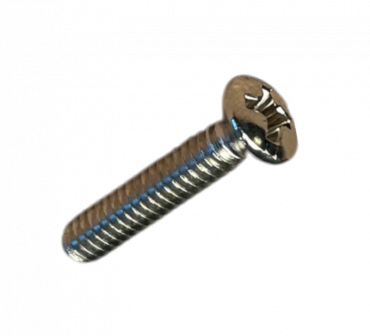 Single Coil Pickup Vintage Screw (Bag Of 100 ) Nickel