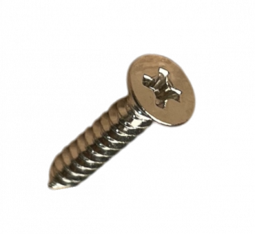 Skruv Stallmontering Japan 3X20 5 st Nickel