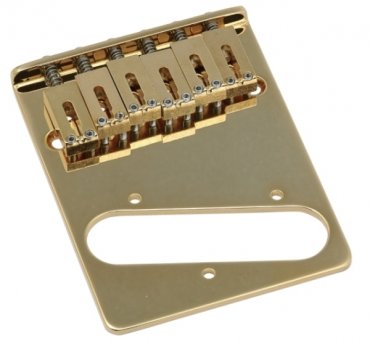 GOTOH 6 sadel bridge for Tele Gold