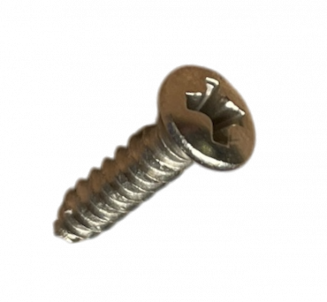 Skruv plektrumskydd till Fender, USA 15 st 3x13 Nickel