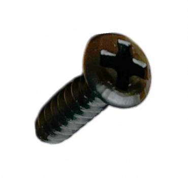 Skruv plektrumskydd till Fender, USA 100 st 3x13 Svart