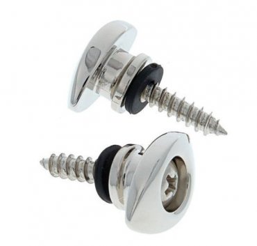 D'Addario Elliptical Guitar Strap End Pins.