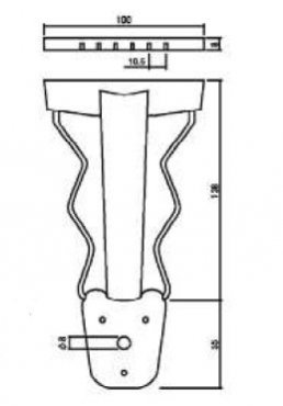 Tailpiece Trapeze ES-175